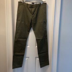 J Crew hunter green chinos
